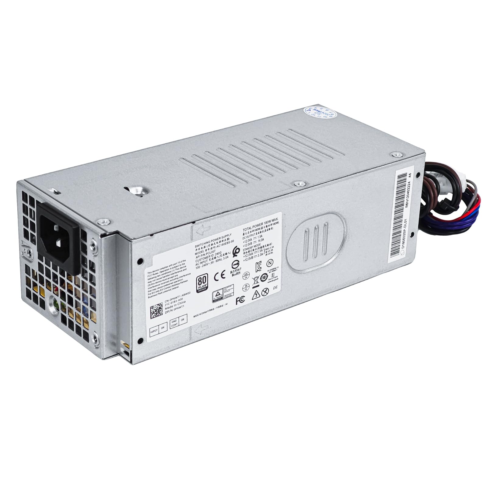 Amazon.com: S-Union Upgraded AC180EBS-00 PCL007 180W Power Supply